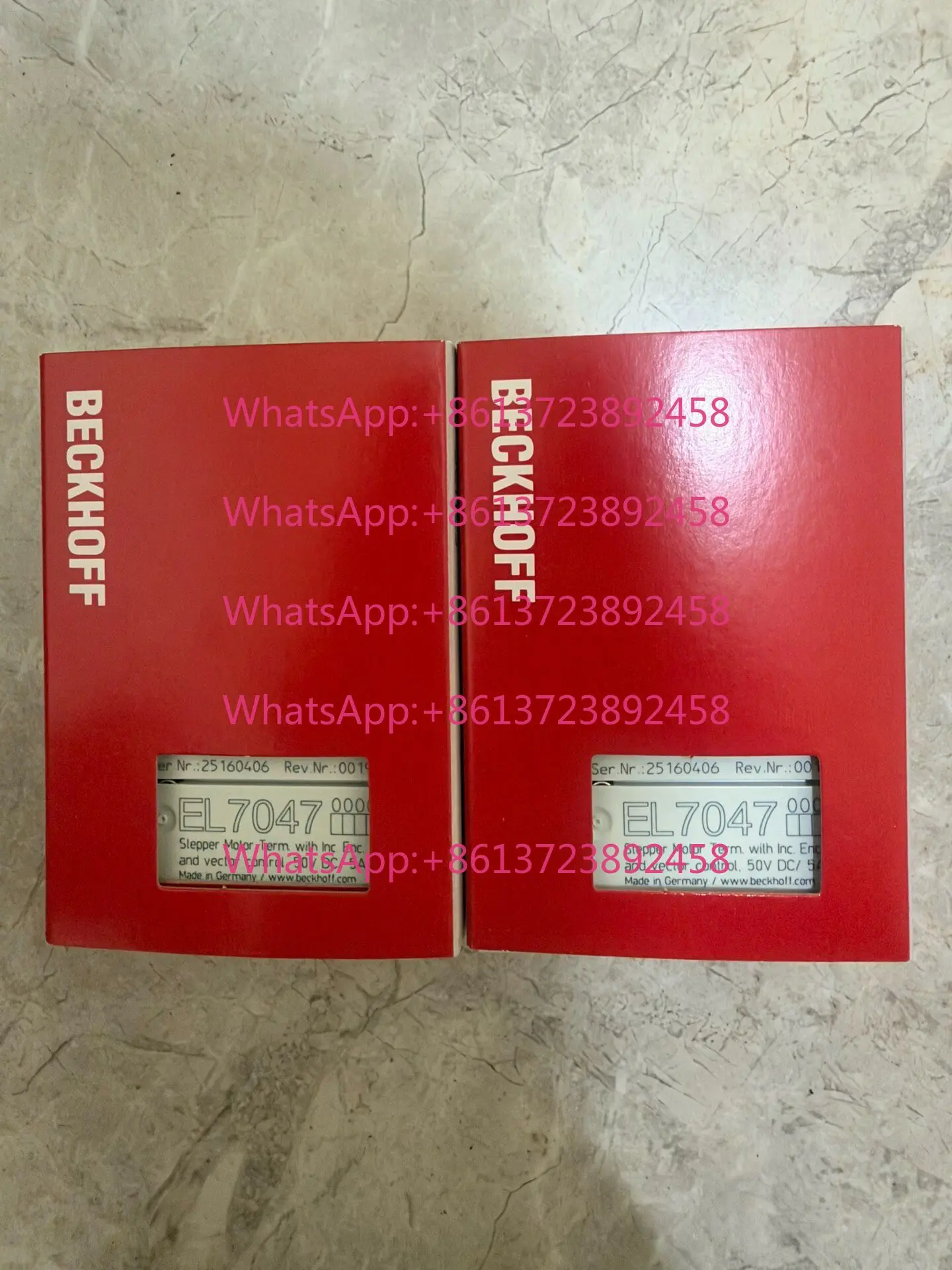 Beckhoff module EL7047 50VDC/5A