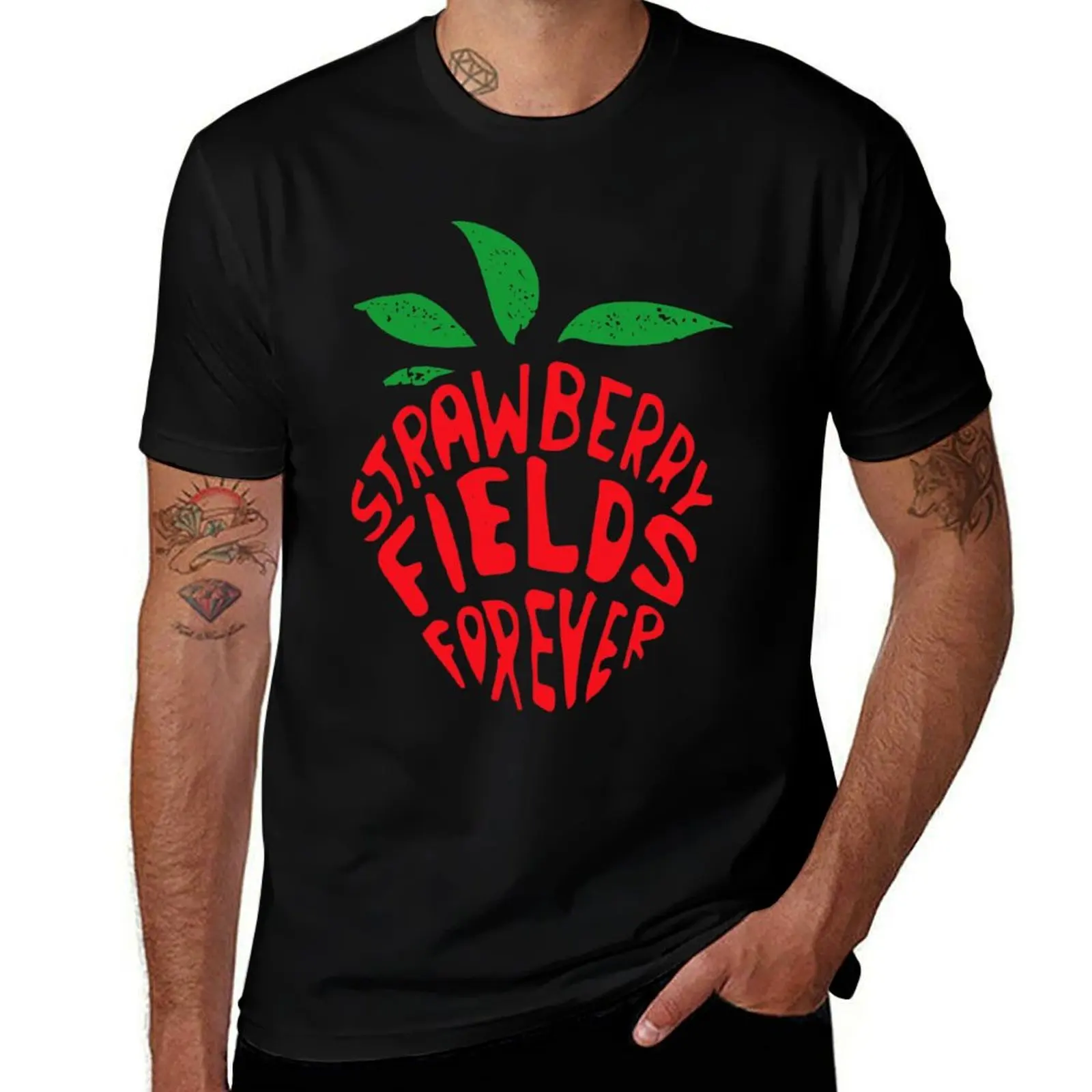 Strawberry Fields T-Shirt Festival Short Sleeve T-Shirt