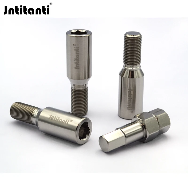 

Титановый колесный болт Jntitanti Cone Seat Gr.5 M14*1.25*28-45мм для BMW, MINI, Rolls-Royce