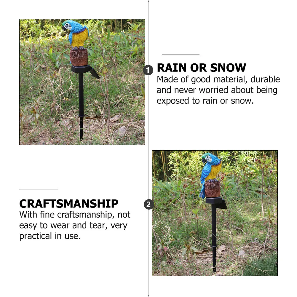 الراتنج الحيوان مصباح تعمل بالطاقة الشمسية حديقة ضوء مقاوم للماء ديكور في الهواء الطلق أضواء الحديقة التلقائي النهار تهمة ليلة على #5