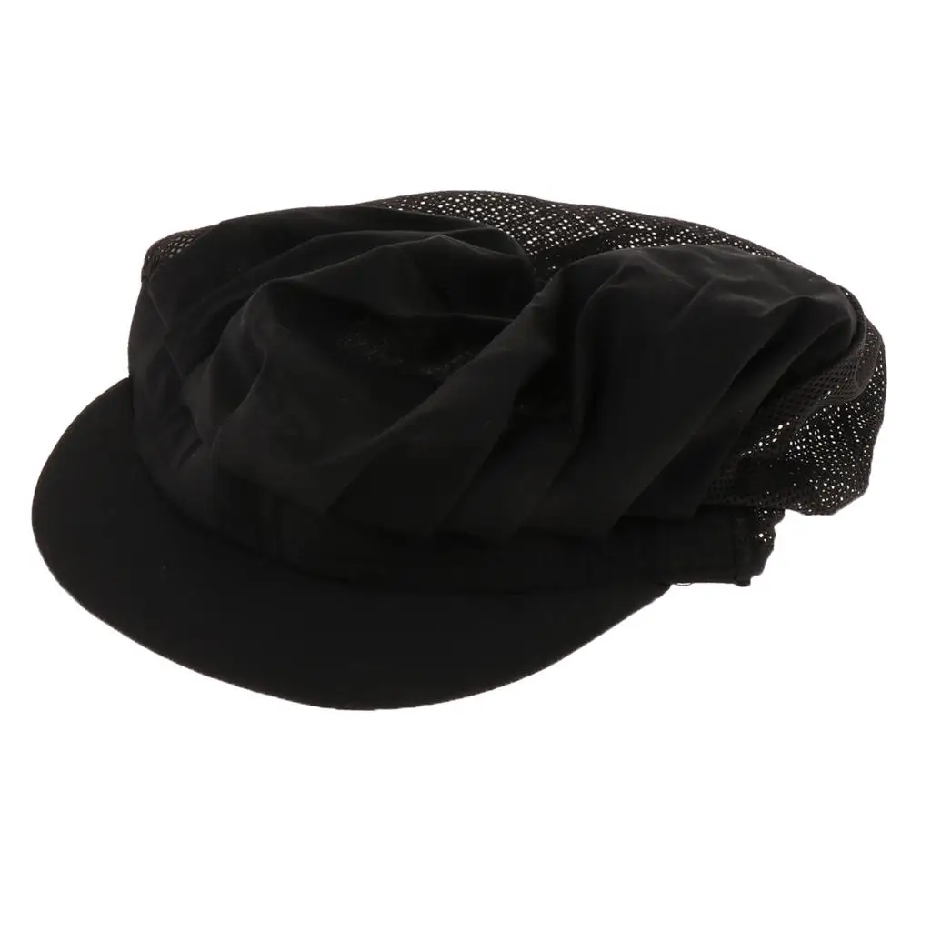 Gorra de malla transpirable para Catering, panadero, cocina, cocinero, Chef, ajustable