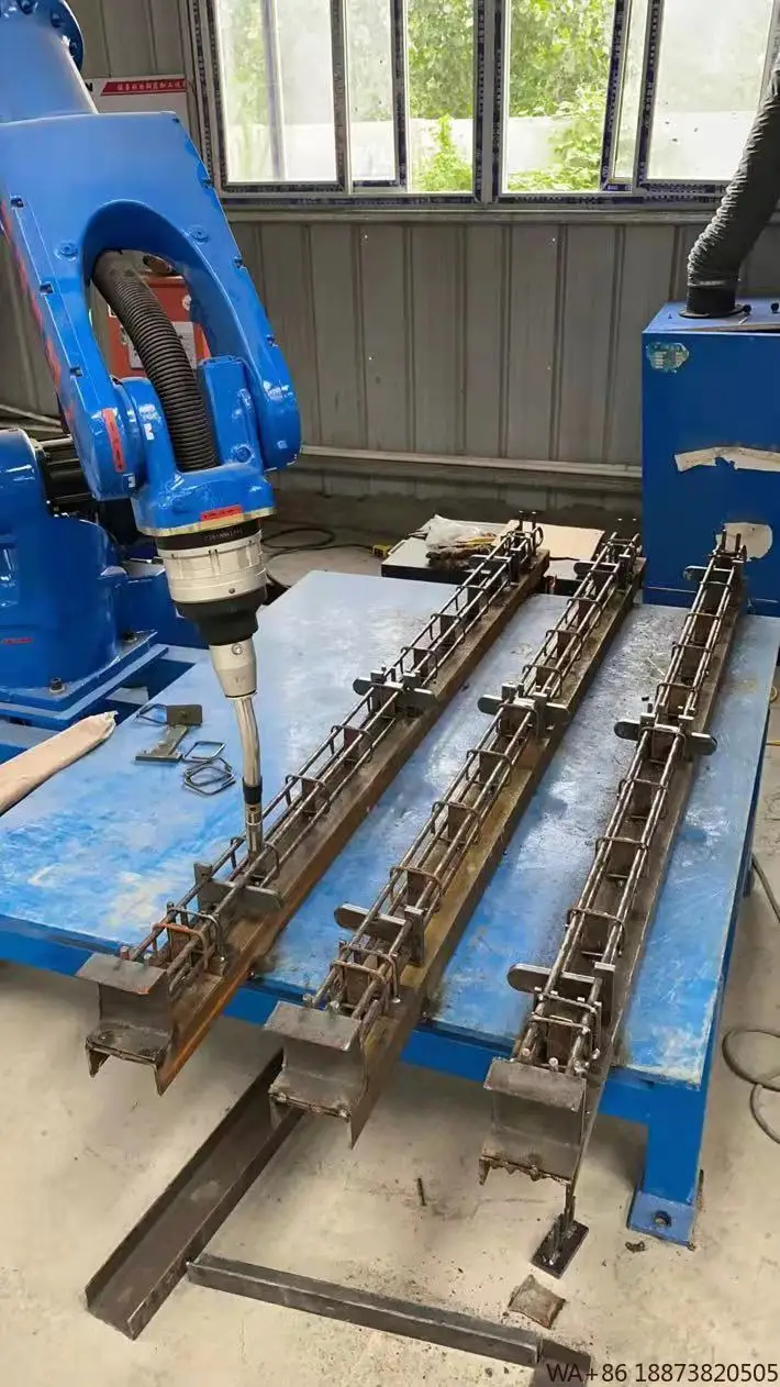 روبوت صناعي أوتوماتيكي بالكامل 6 محاور روبوت لحام Mig مع ذراع روبوت لحام بمصدر الطاقة #2