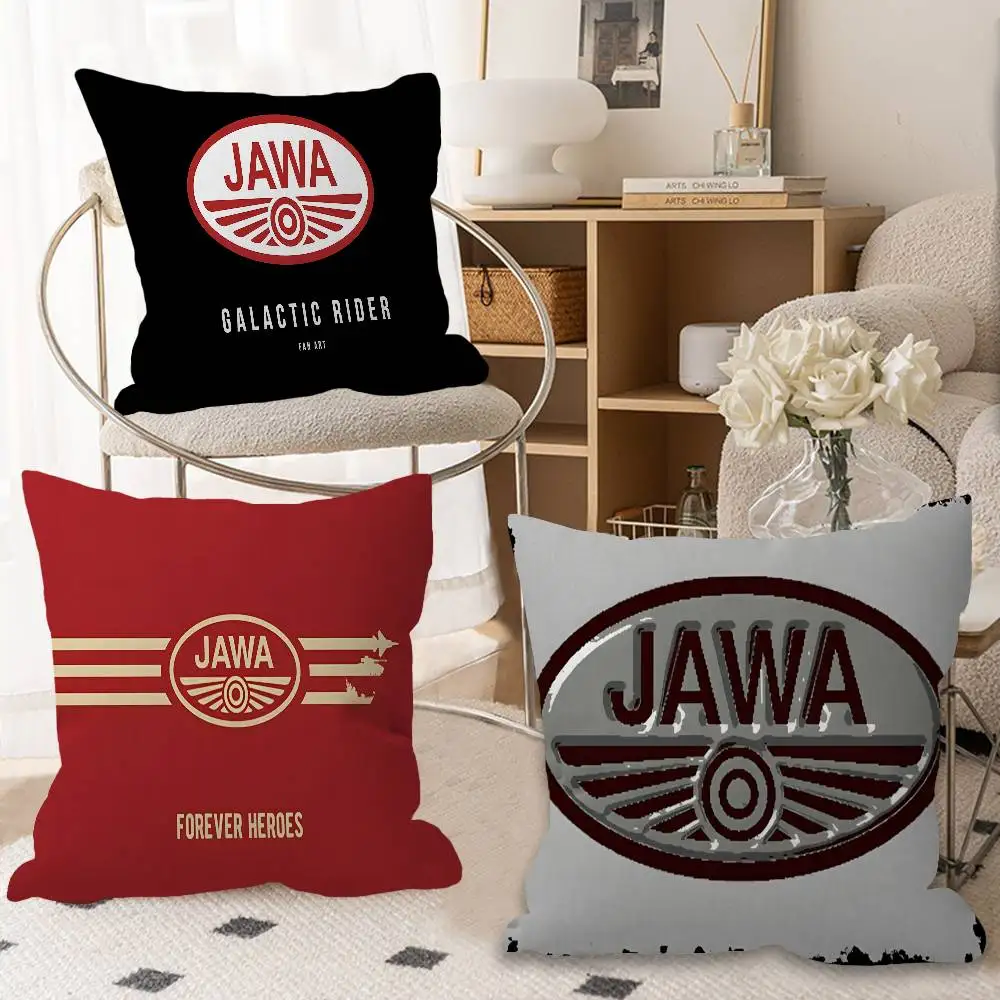 J-Jawa M-Motor Maple Design Cushion Cover Happy Autumn Harvest decor Holiday Decorati Pillow Cover