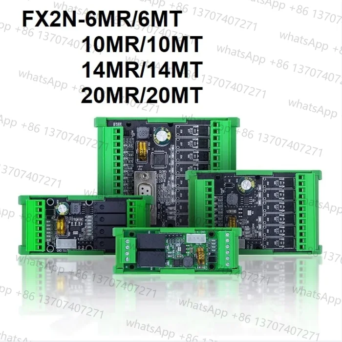 FX2N-6MR/10MR/14MR/20MR 6MT/10MT/14MT/20MT PLC مجلس مع قذيفة عالية السرعة العد التناظرية 2AD 0-10 فولت DC24V التتابع الترانزستور الناتج