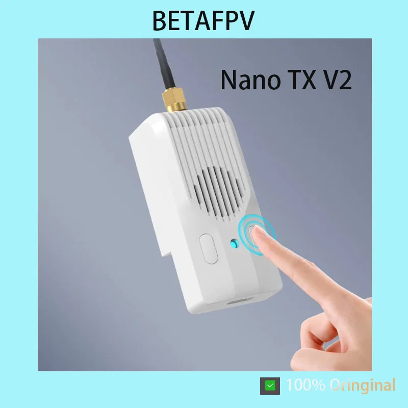 BETAFPV Nano TX V2 Module 2W High Power ELRS Long Range Signal Booster for LiteRadio 3 Pro FPV Drone Remote Controller