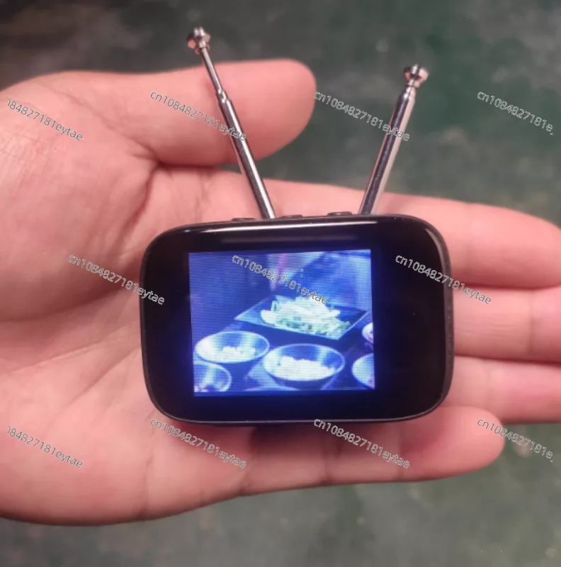 

Mini TV can watch doll house scene toy model miniature