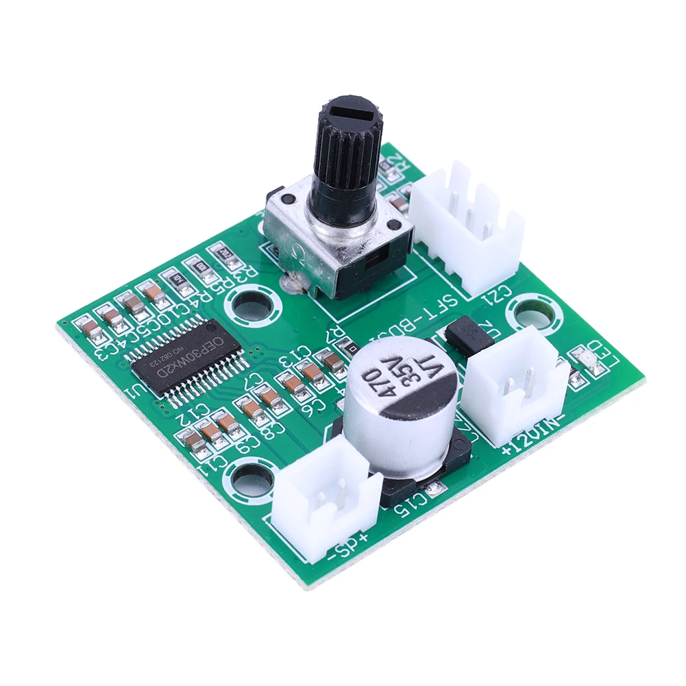 60W High Power HIFI Digital Mini Power Amplifier Module DC 12V 24V Power Amplifier Board Class D Audio Amplifier Board Module