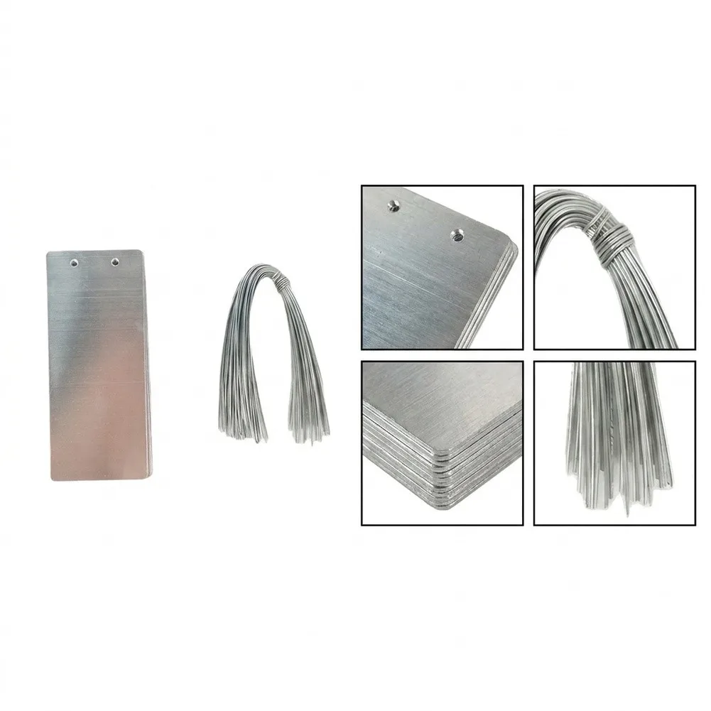 Aluminum Plant Labels With Wires For Plant Markers Aluminum Plant Labels With Wires For Plant Markers Aluminum Plant Labels With
