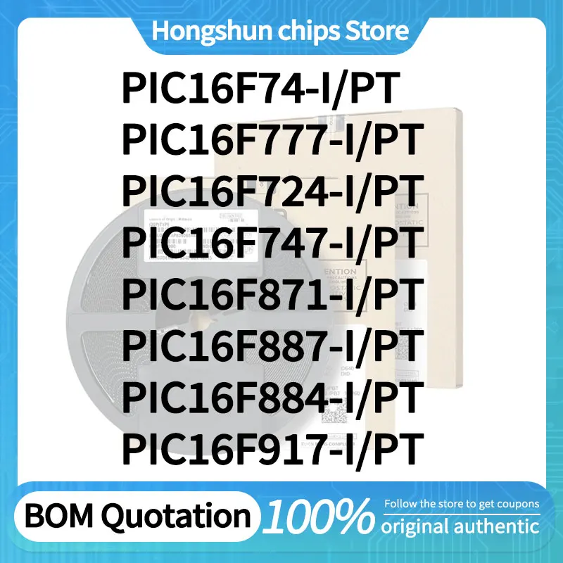 

PIC16F1519 PIC16F59 PIC16F777 PIC16F747 PIC16F871 PIC16F887 PIC16F884 PIC16F917 PIC16F74 PIC16F724-I/PT Sturdy plastic housing