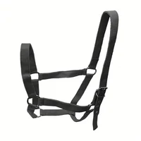 Professional Adjustable Horse Halter Equestrian Bridle Headcollar Ideal for Horse Training and Outdoor Riding 5