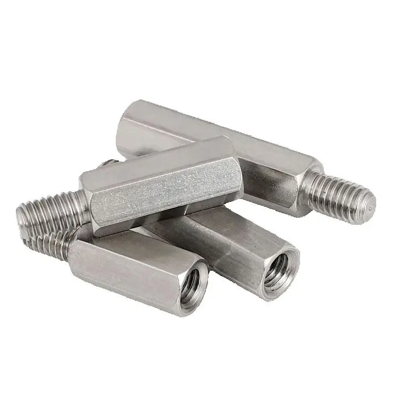 M2-M10 304 Stainless Steel Standoffs Screws Nut Hex Pieces Male Female Motherboard Spacer Laptop Screw for PCB Circuit Board