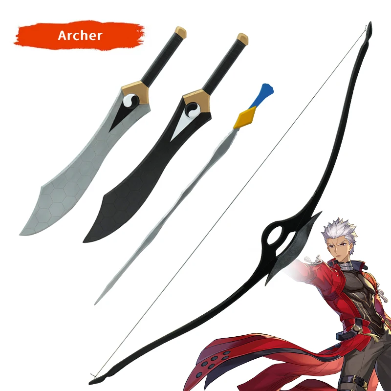 

Honkai Star Rail Fate Emiya Shirou Archer Cosplay Props Model Knife and Sword Halloween