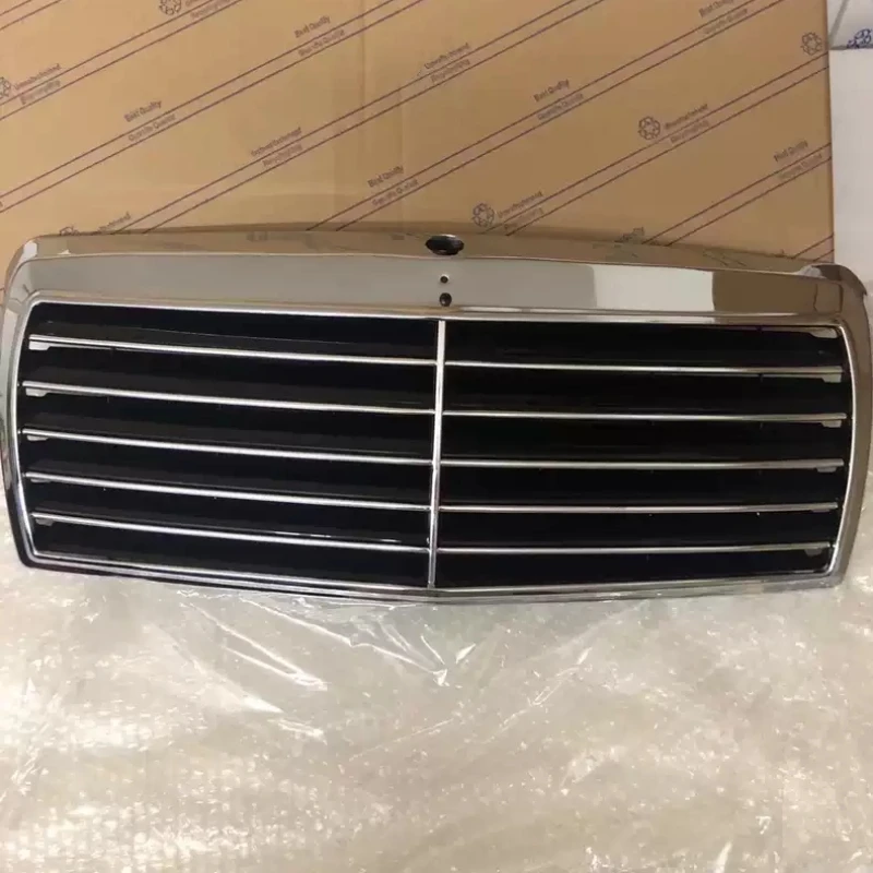 

Chrome Grille with Frame for Mercedes-Benz W201 Sport Front Bumper Net Radiator Grill Car Auto Accessories