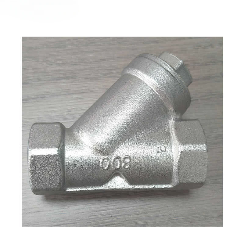 Stainless Steel Y-shaped Filter Valve Thread Internal Thread 4 Minutes 6 Minutes 1 Inch Threaded Pipe