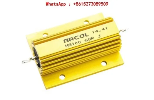 

Original imported aluminum shell resistor Arcol HS100 100W 68R 100R 120R 150R