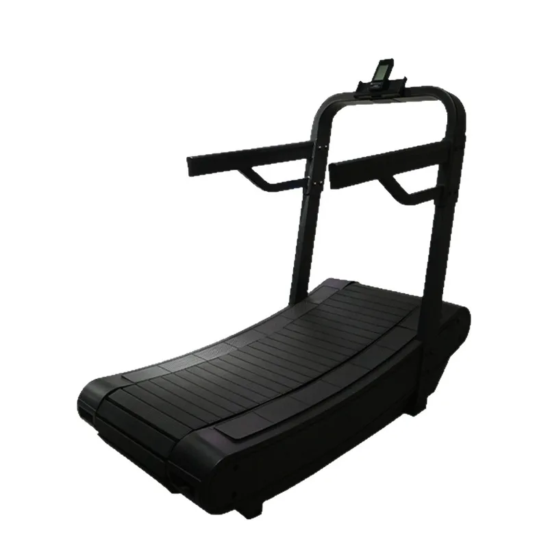 Unpowered treadmill Unplugged gym treadmill Large crawler arc adjustable unassisted treadmill