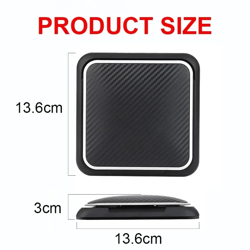 Universal Dashboard Car Phone Holder Upgraded Reusable Silicone Phone Mount for Car Anti-Slip Pad Mat Phone Holder Adjustable image 6