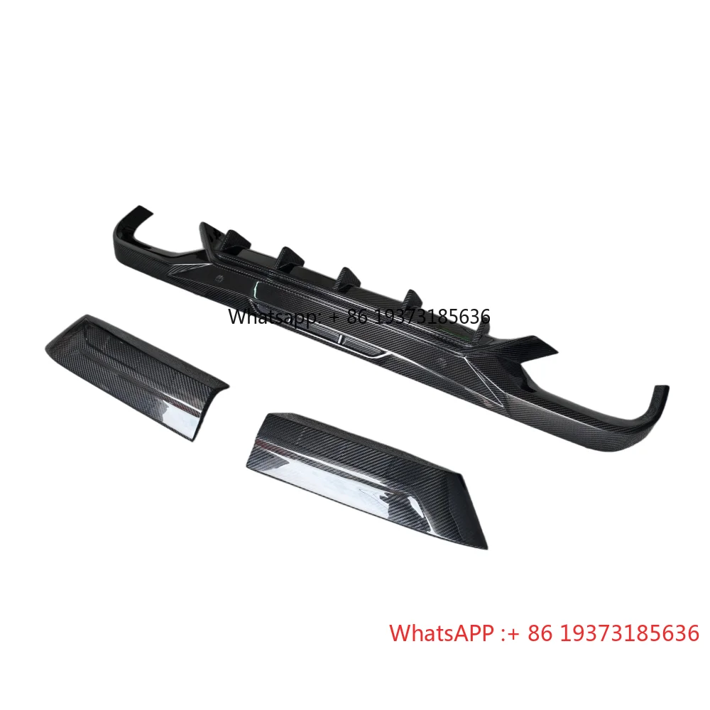 

Upgraded New Aul Style Dry Carbon Fiber Rear Diffuser and Rear Bumper Turbulence for BMW X6M
