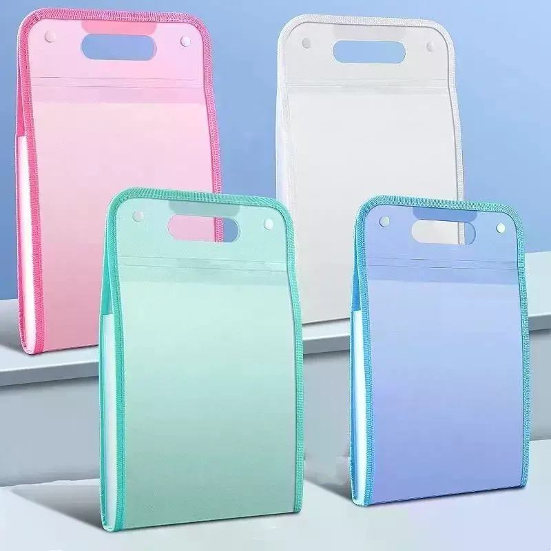 A4 13 Partitions Organizer For Documents Large Capacity Portable Documents Bag For School Office Home Daily Use