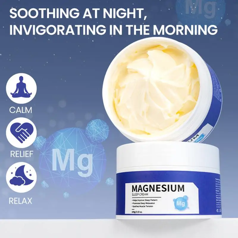 

Night Cream for Face 100g Night Time Face Moisturizer Facial Overnight Cream Sleep Body Lotion Portable Neck Face Sleep Lotion