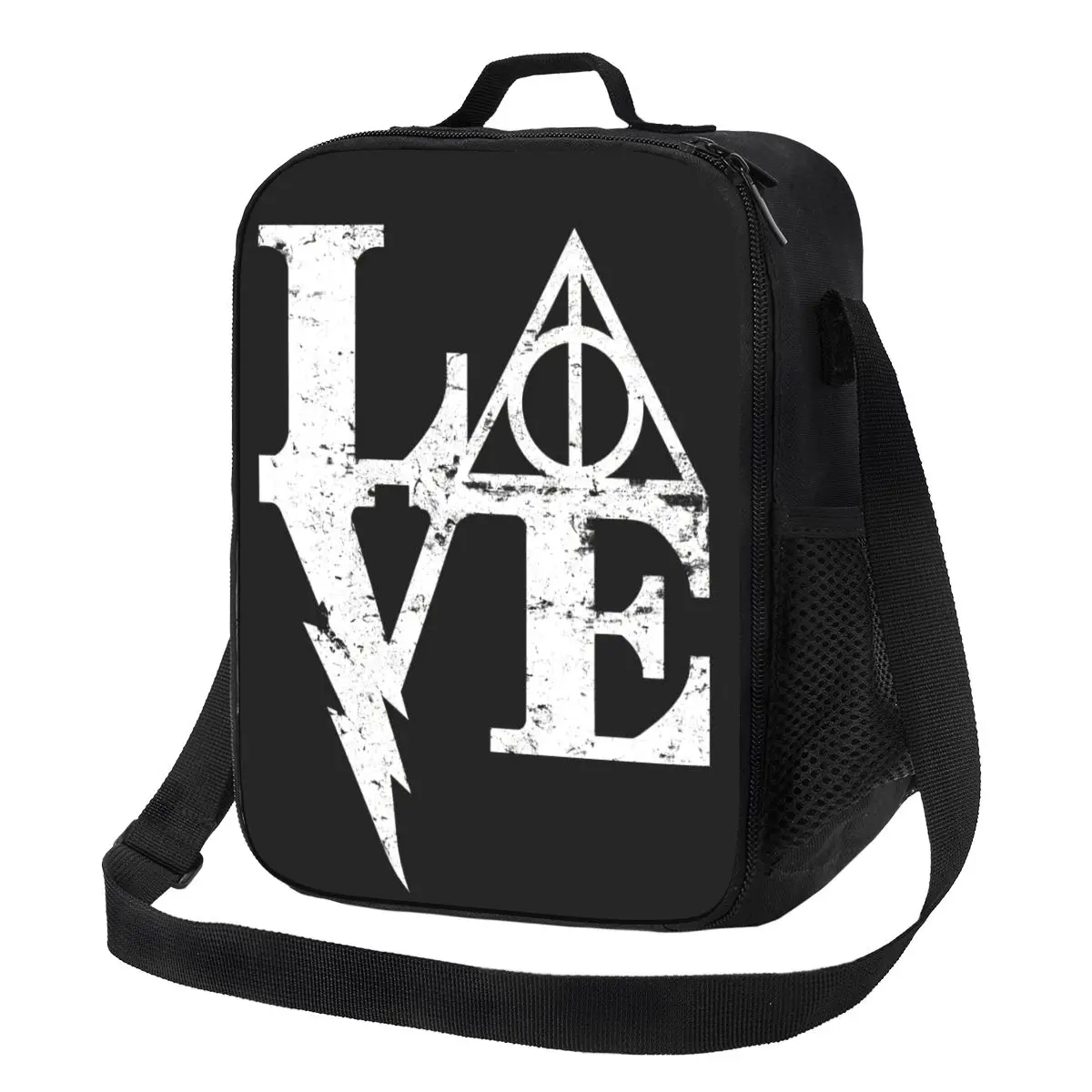 

Изолированная сумка для обеда Custom H-Harrys LOVE для женщин, термосумка-холодильник для офиса, работы, школы