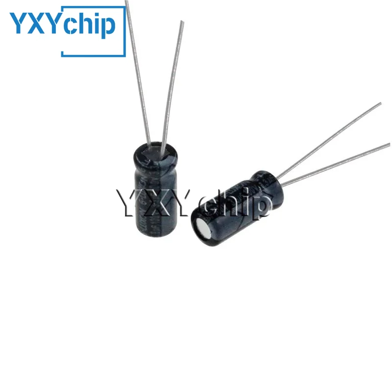 100pcs 3.3uF 100V 3.3MFD 100WV Aluminum Electrolytic Capacitor 5*11mm Radial 3.3mf100v 3.3uf100v 100v3.3mf 100v3.3uf