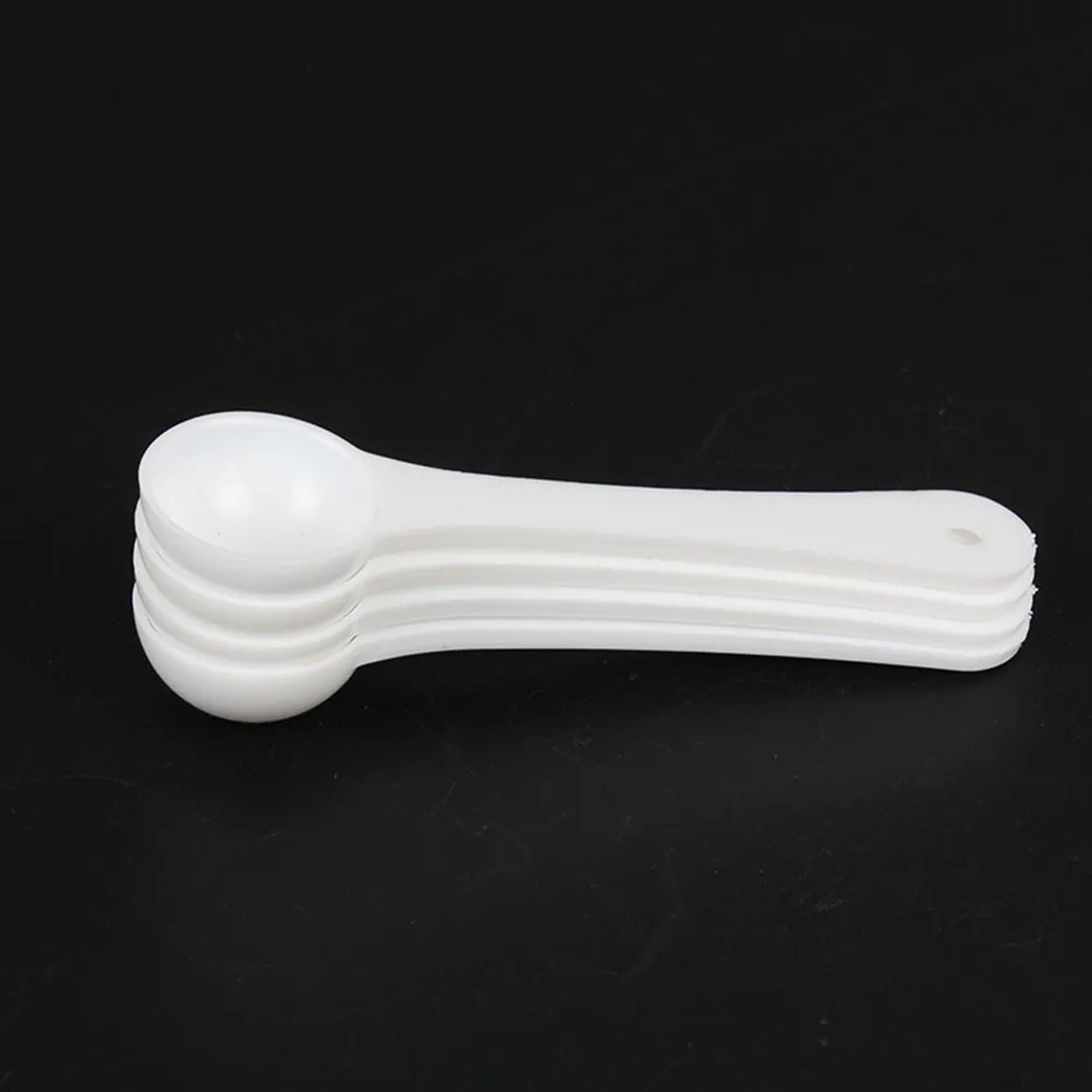 30Pcs Pet Medicine Scoops Premium Plastic Measuring Spoons for 1G Powder Dry Wet Ingredients Accurate Dosing Dog Cat Bird