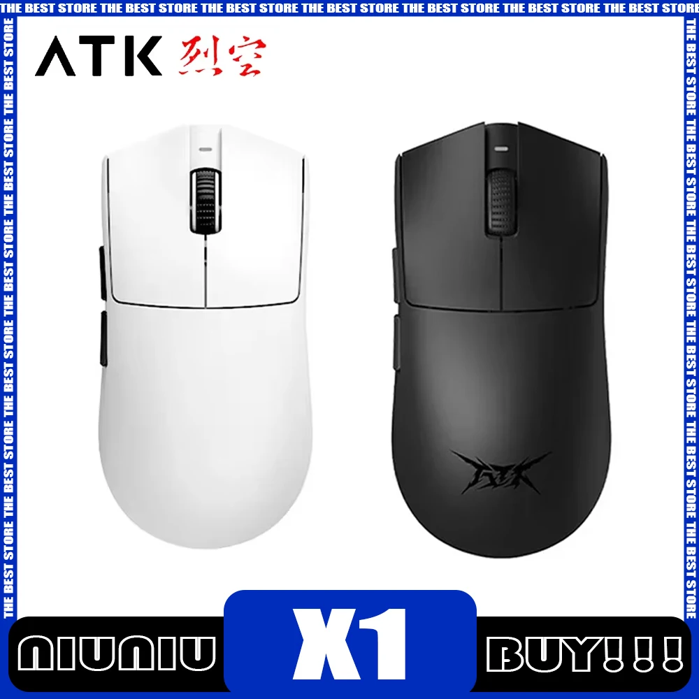 

Atk Blazing Sky X1 Mouse 8k Liekong X1 Paw3950 Three Mode Bluetooth Wireless Mouse Ergonomics Mouse Pc Gamer Accessories Gifts