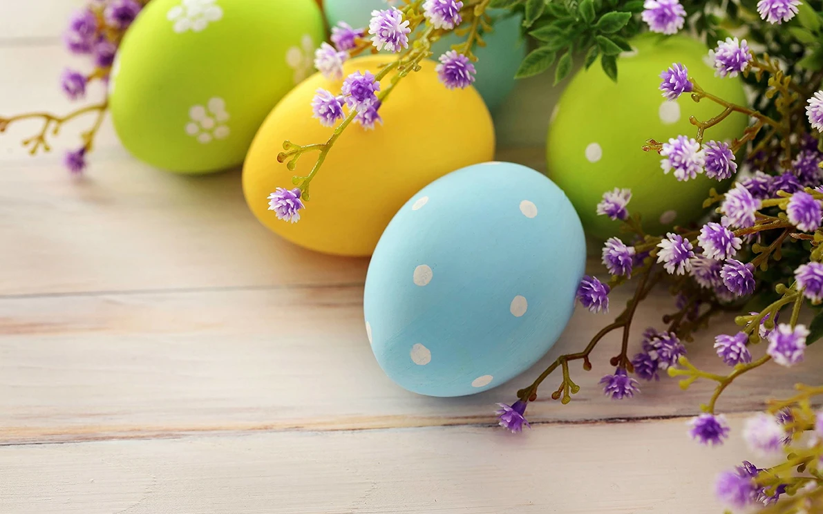 Easter Photographic Eggs Flowers Pattern Spring Backgrounds Wood Boards Basket Studio Banner Backdrops Decoration Supplies Props