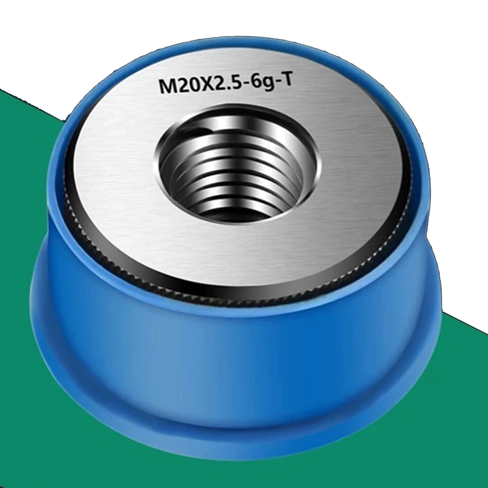M20, M22, M24, M27 (*3*2.5*2*1.5*1*0.75*0.5) Metric Thread Ring Gauge Go And No-Go Gage Accuracy Precision Measure Tool