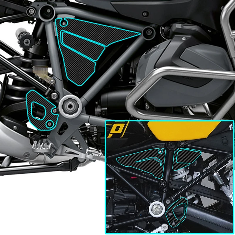 Suitable for BMW R1250 GS ADV motorcycle 2022 carbon fiber protection car sticker modified sticker carbon fiber decoration