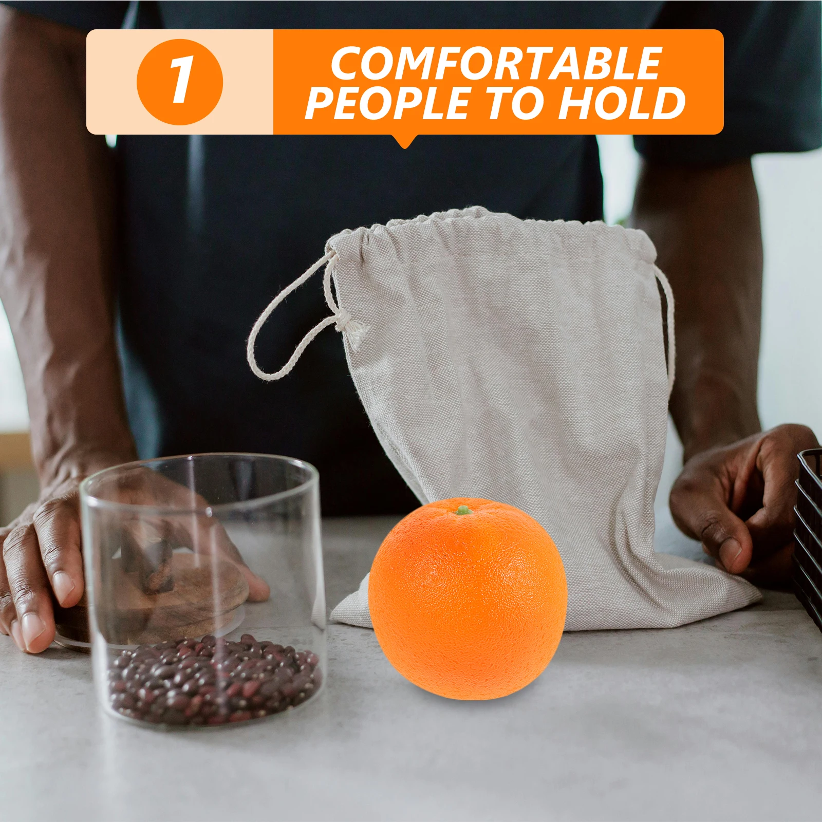

Simulated Orange Decoration Realistic Fake Fruit Props for Photo Display Home Office Supermarket Educational Kids Gifts
