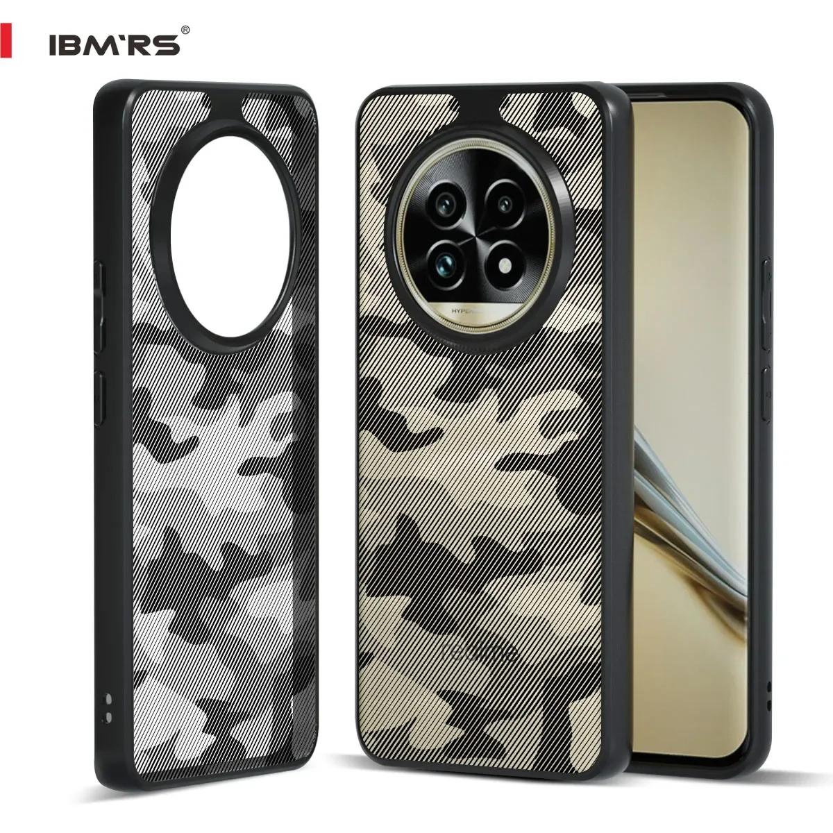 

IBMRS for Realme 13 Pro+ 5g Case,camo Clear transparent phone protection shell