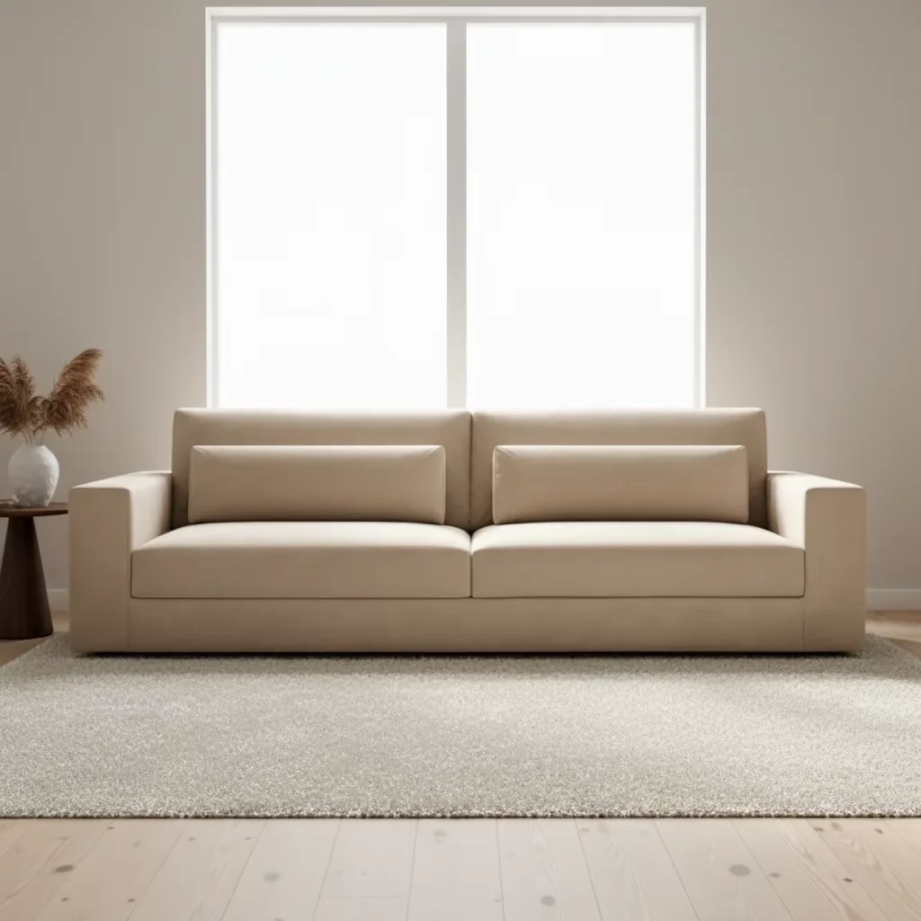 

#Luxury Home Furniture Living Room Fabric Soft Sofa Modern Double Arm Sofas