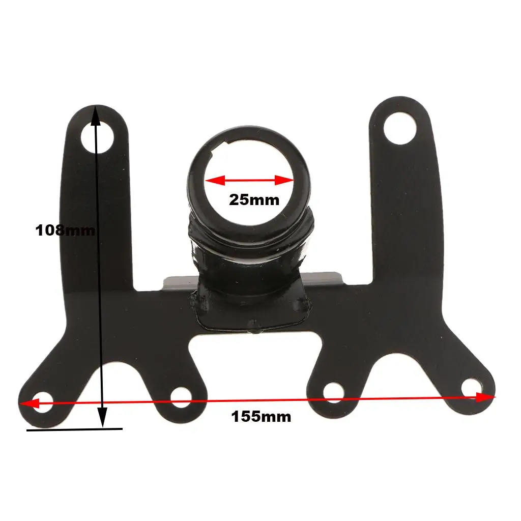 

New Motorbike Universal Tachometer Speedometer Meter Holder Bracket Indicator Mount