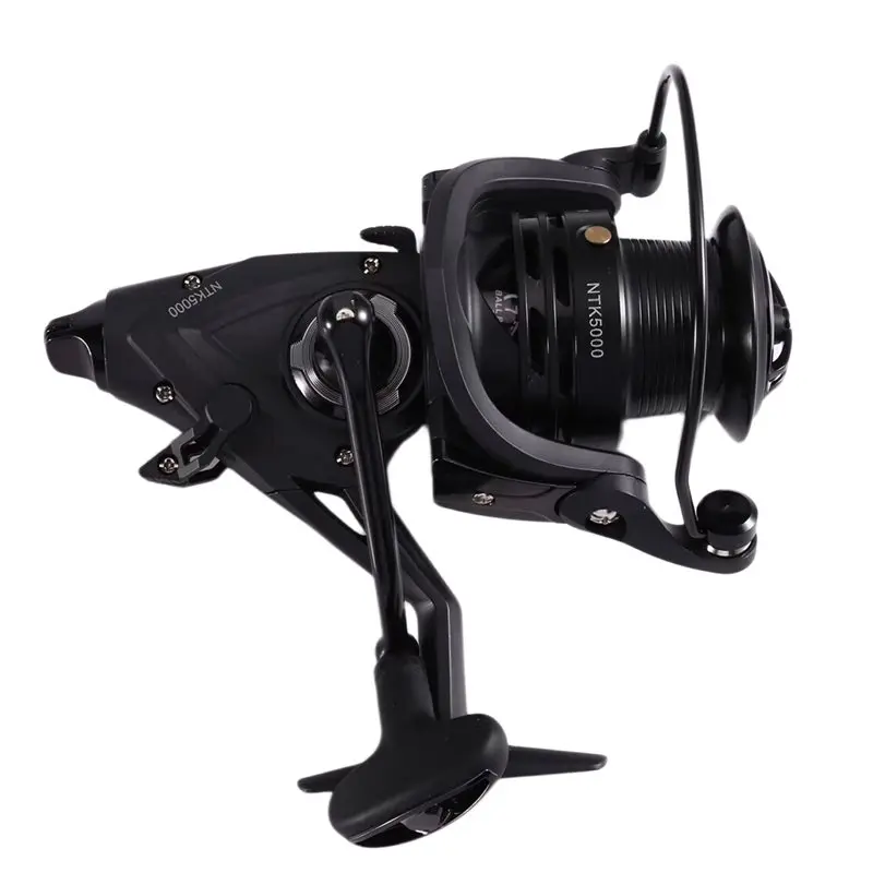 

Спиннинговая катушка CGDS, совместимая с пресной и соленой водой, 7+1 подшипников, двойная рукоятка, NTK-5000