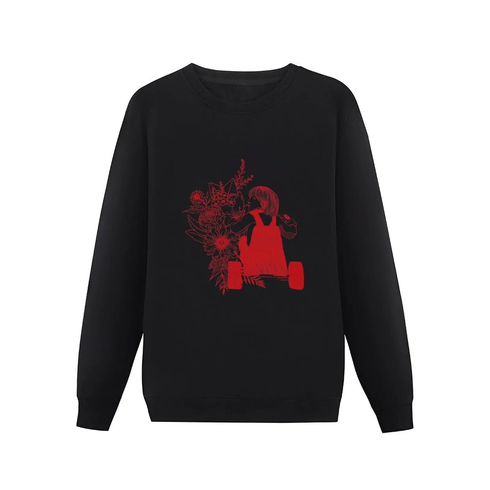 Red ballpoint Danny Torrance Pullover Hoodie male clothes graphic sweatshirts