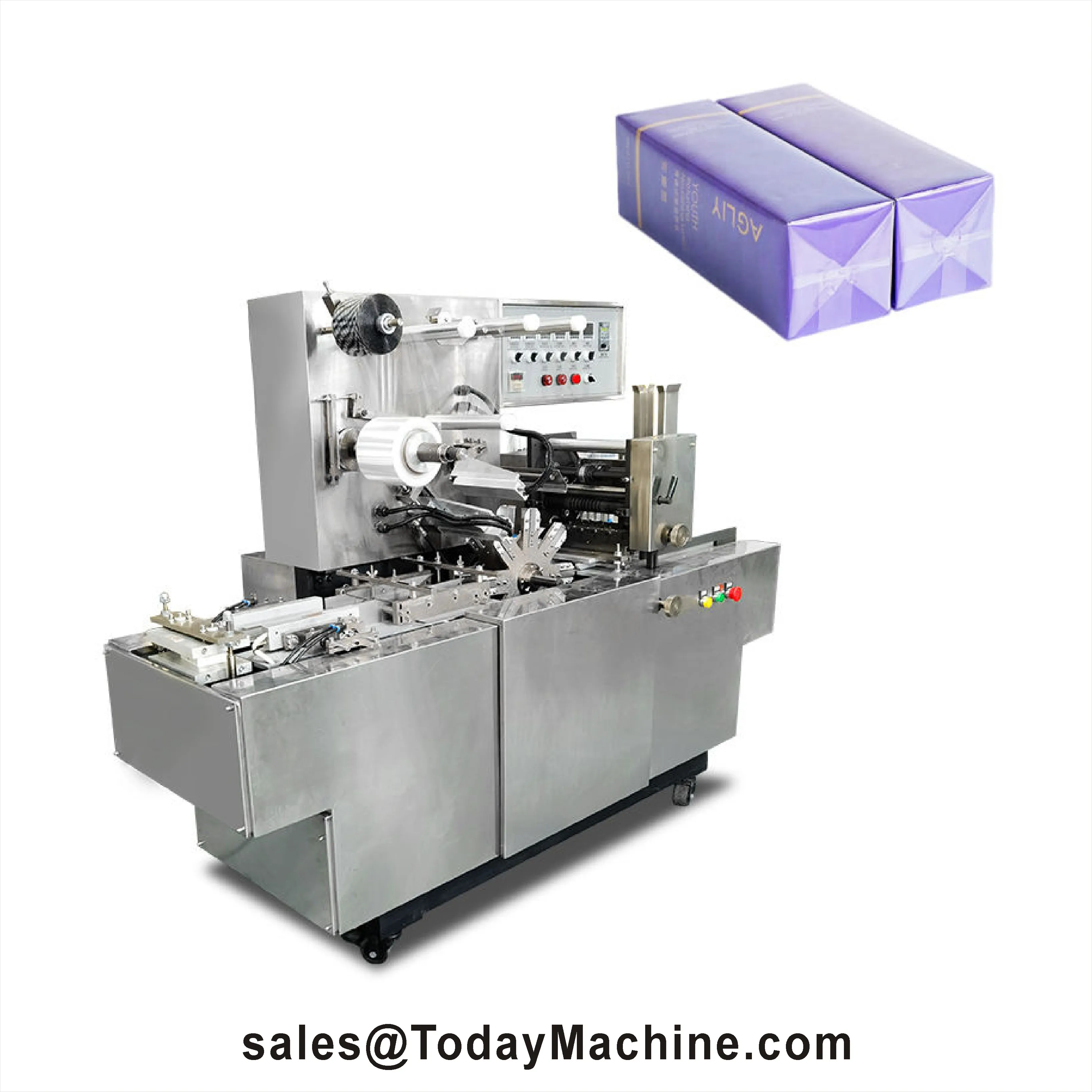 صندوق تغليف ثلاثي الأبعاد، آلة تغليف السيلوفان اليدوية الصغيرة #1