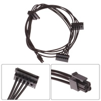 45cm Mini 4 Pin To SATA Power Supply Cable For Lenovo Main Board Interface Small 4Pin To Two/Three SATA SSD Power Supply Cable