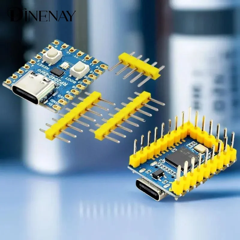 Per Raspberry PI RP2040-Zero Scheda di sviluppo microcontrollore PICO Scheda madre Processore Dual Core Mini microcontrollore