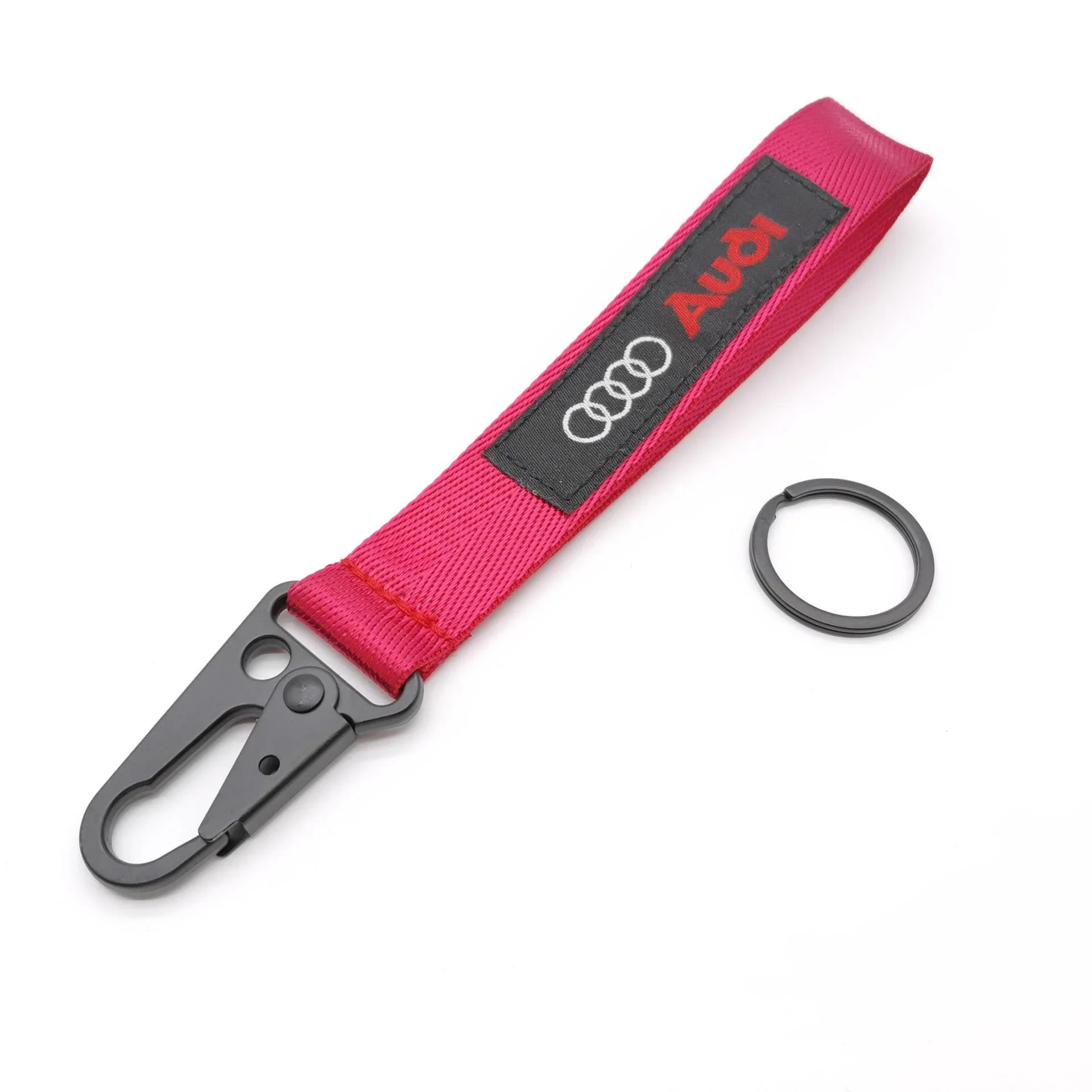 Fashion 1PC Simple Mountaineering Key Chain Gift Key Chain Auto Styling Accessories For Audi A3 8P S3 A4 B6 B7 B8 A5 A6 C6 Q5 Q7