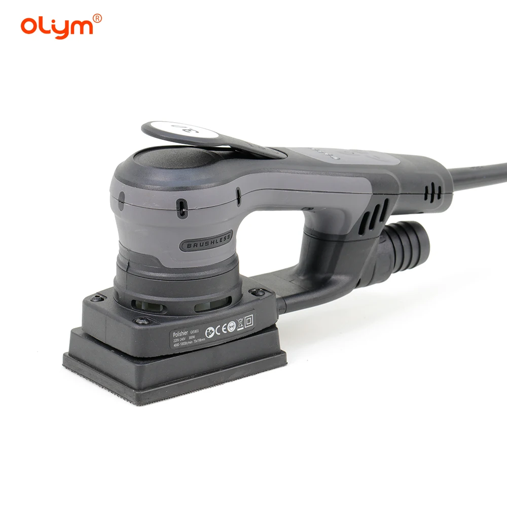 75x100mm Sanding Machine Power Tools Manufacturer Electric Brushless Square Sander Orbit 3mm Car Care Products Sander