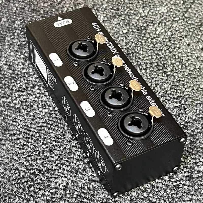 Câble d'extension audio et DMX sur réseau, prolongateur de signal mâle et femelle, 4 canaux, 3 broches, XLR, 6.3mm, DMXorgeNetwork, 1 paire