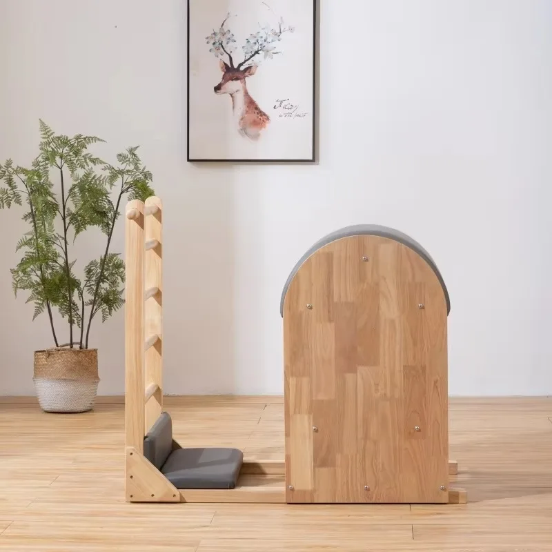 

YTYIN LUMINE Durable Portable Oak Wooden Pilates Ladder Barrel Adjustable Multifunction Yoga Training Exercise Fitness Machine F