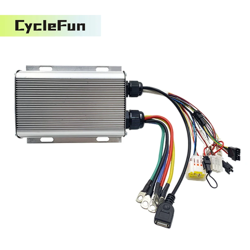500W-1000W Sabvoton SVMC7245-H No.2 Protocol 48V-72V Sine Wave BLDC Controller with 860C Display For Electric Scooter Dirt Bike