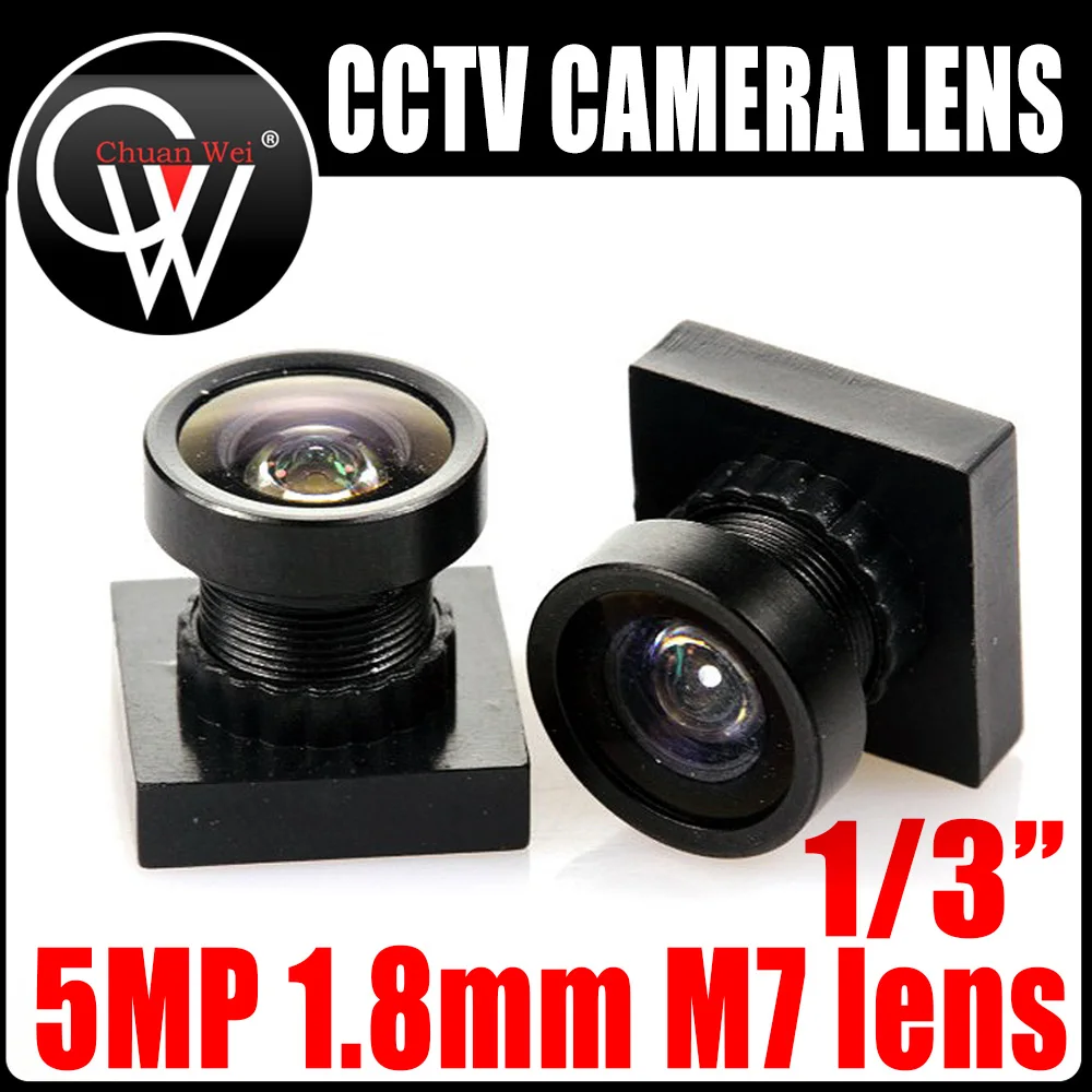 

1/3" cctv 1.8mm Lens 170degree wide angle M7*0.5 for UAV CCTV Security MINI Camera