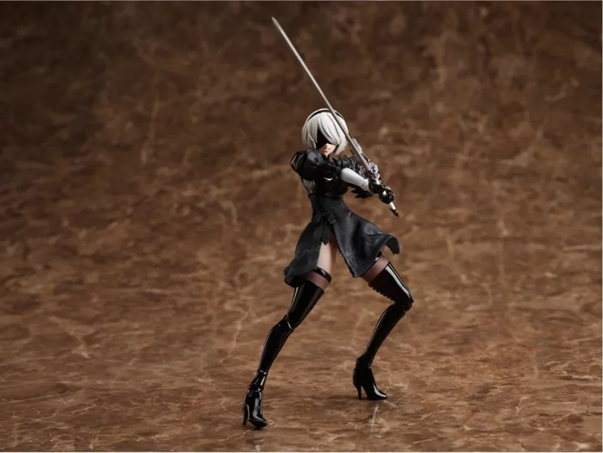 Auf Lager Original BUZZmod Aniplex Nier Automata 2B 2B'S ikonisches Schwert Anime Figuren Action Collection Modell Spielzeug