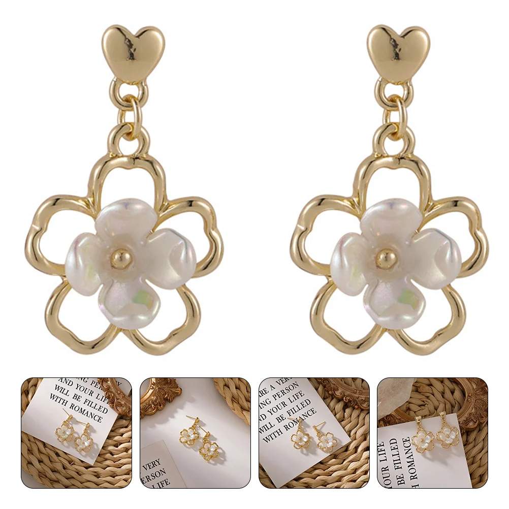 

Earrings Women Earring For Beauty Girls Dangle Stud Alloy Jewelry Bright Colorful Gifts Party Accessories