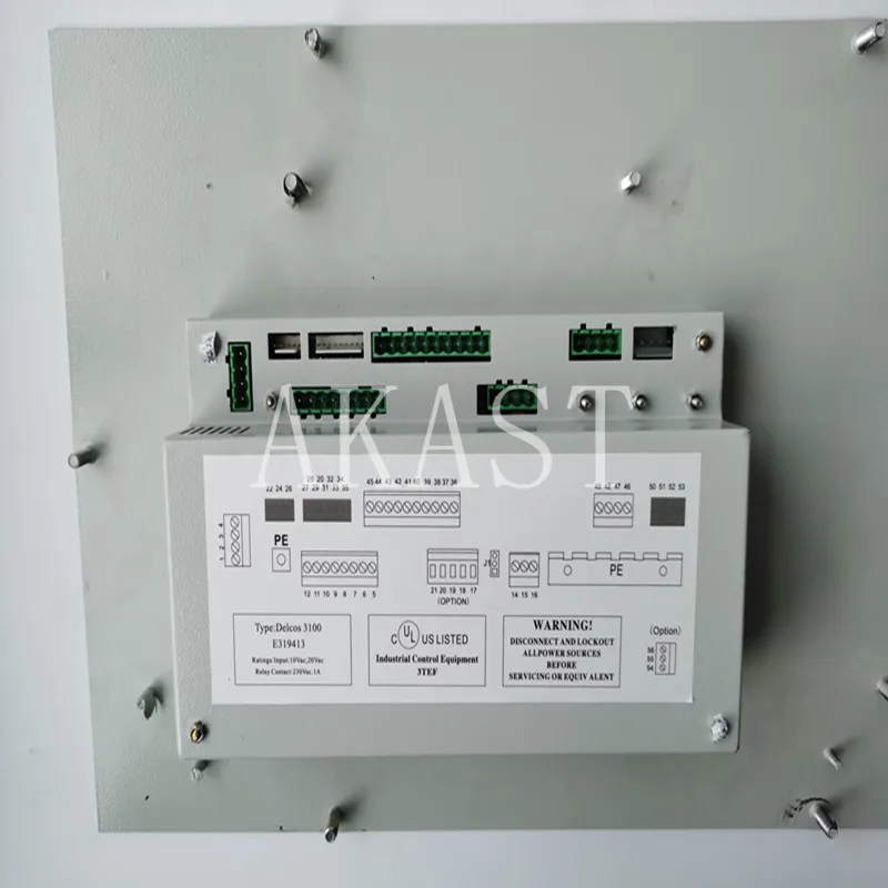 Imagem -03 - Compair Compressor de ar Controlador 100005506 Delcos3100 Delcos 3100 para Compair Compressor de ar Peças de Reposição