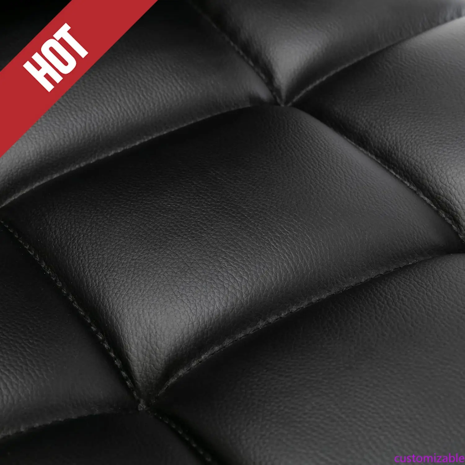 

Настраиваемые современные квадратные барные стулья из искусственной кожи, регулируемые поворотные барные стулья для кухни, столовой, паба, кафе, набор из 2 шт.